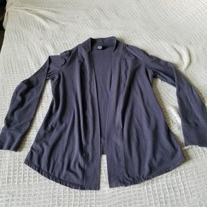 Bay Studio Grey Open Cardigan